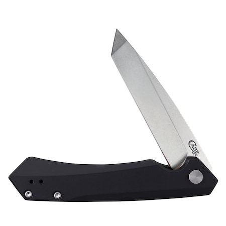 Case Cutlery Anodized Aluminum Kinzua Knife, Black 64665